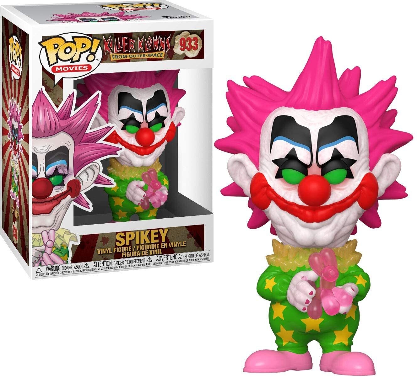 Funko Pop! Spikey #933 - Killer Klowns f Outer Space