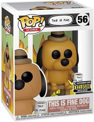Funko Pop! This is fine Dog #56 Meme