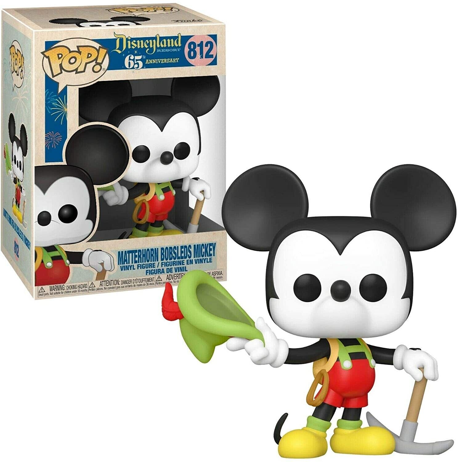 Funko Pop! Mickey Mouse Matterhorn Bobsleds #812 Disney