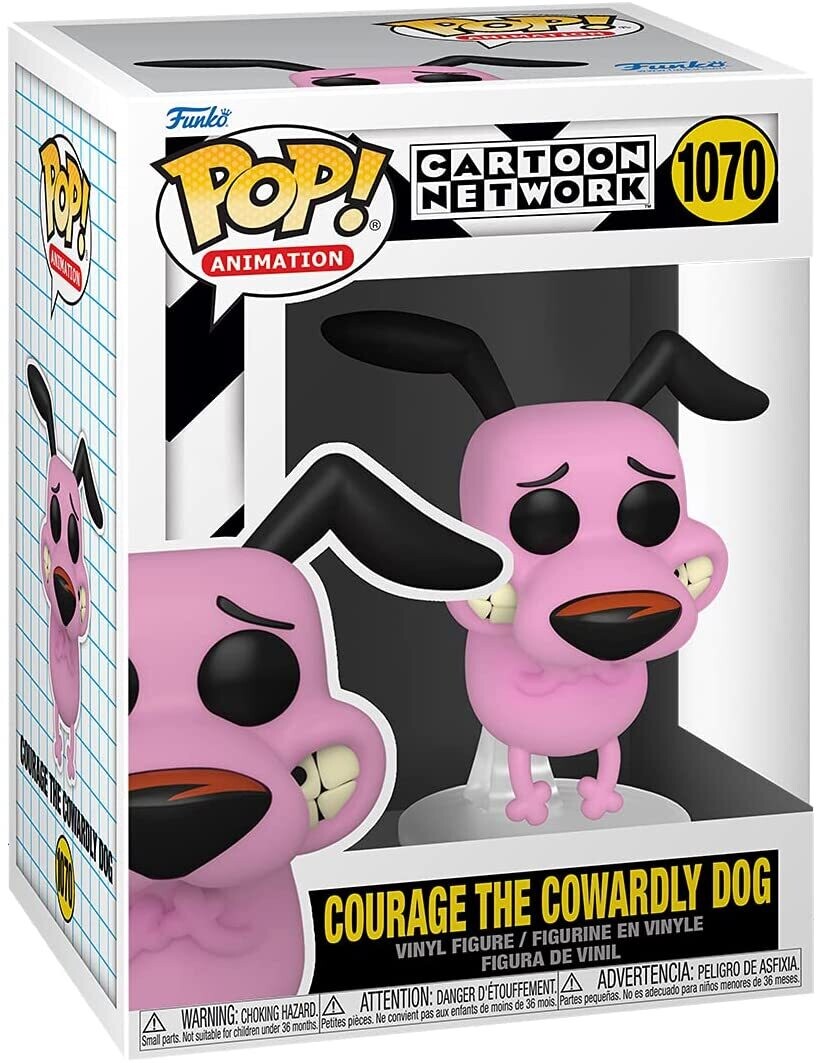 Funko Pop! Coraje el Perro Cobarde - Cartoon Network