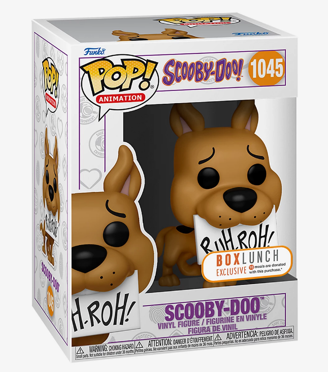 Funko Pop! Scooby Doo con letrero #1045