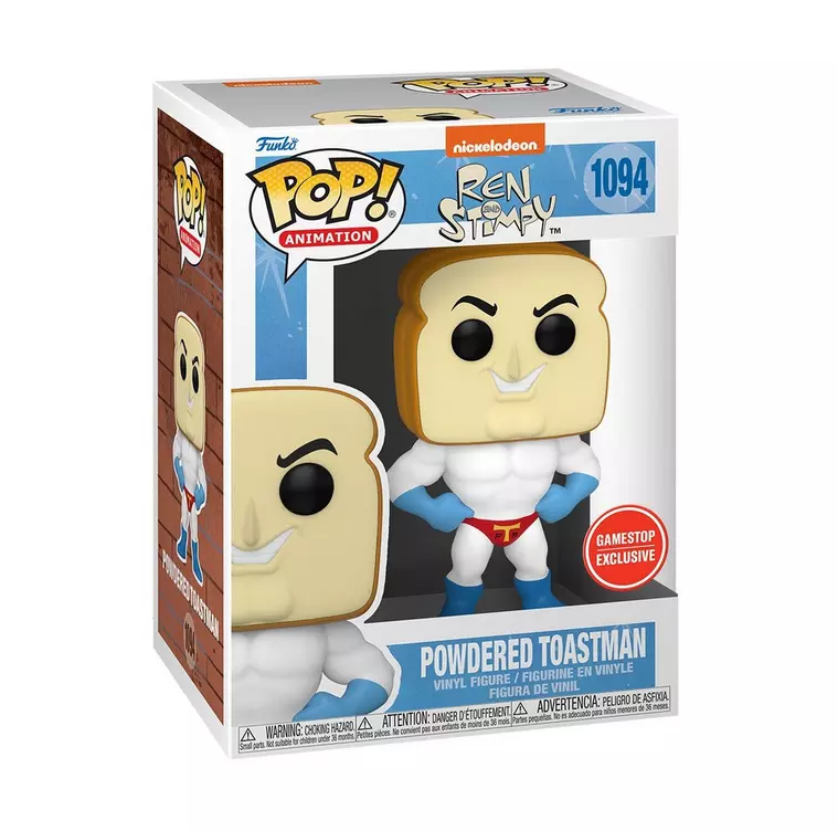 Funko Pop! Powdered Toastman - Ren & Stimpy