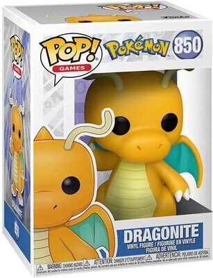 Funko Pop! Pokemon Dragonite Caja con detalle
