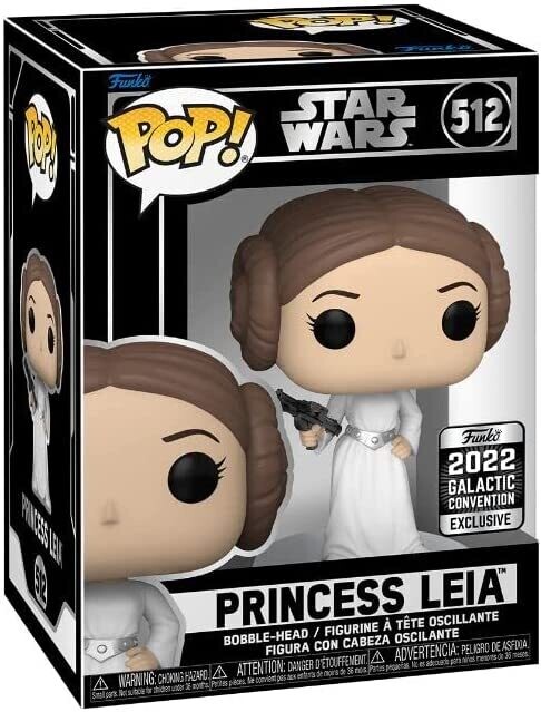 Funko Pop! Princesa Leia Galactic Convention Star Wars
