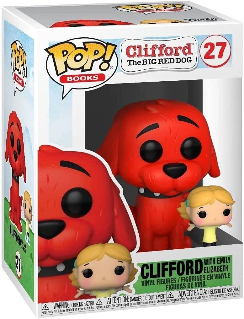 Funko Pop! Clifford red Dog y Emily Elizabeth #27