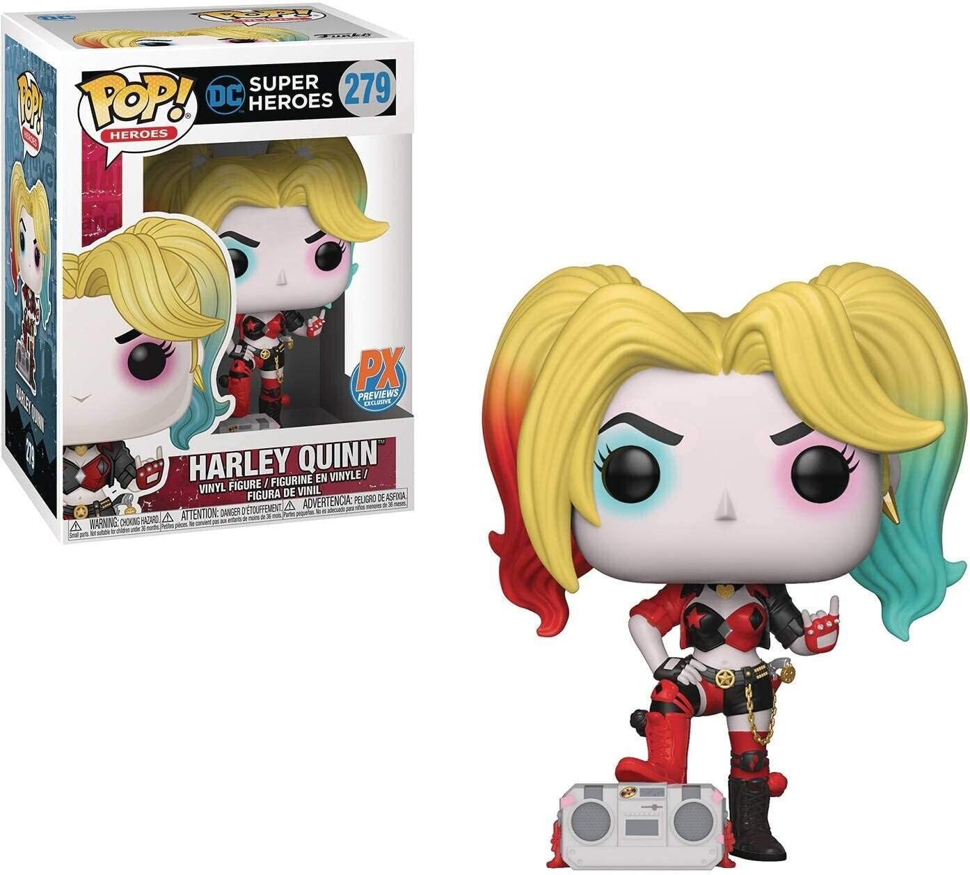 Funko Pop! Harley Quinn con Boombox #279