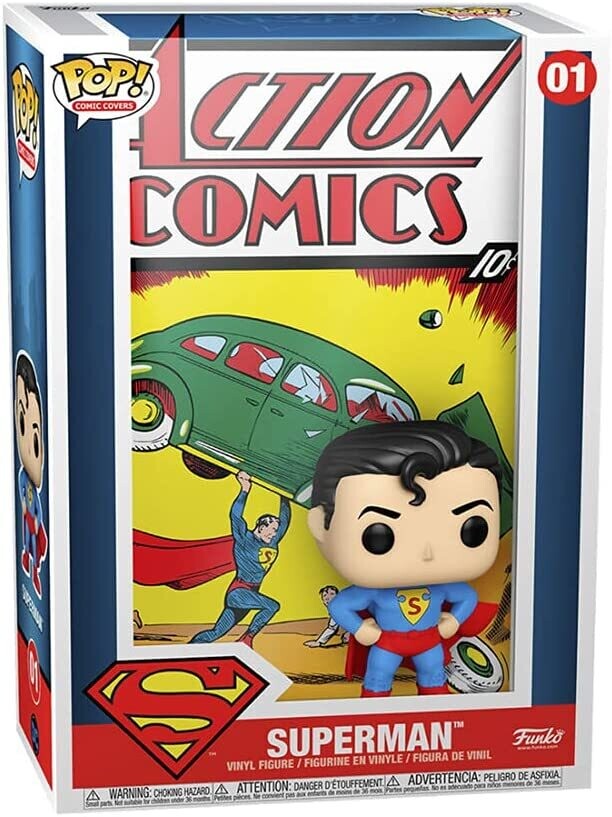 Funko Pop! Superman #01 portada Action Comics