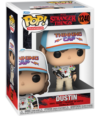 Funko Pop! Dustin #1240 - Stranger Things temporada 4