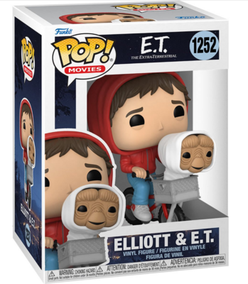Funko Pop! Elliott & E.T. el extraterrestre #1252