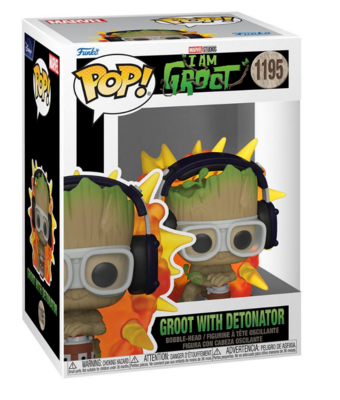 Funko Pop! Groot con detonador 1195 - I am Groot