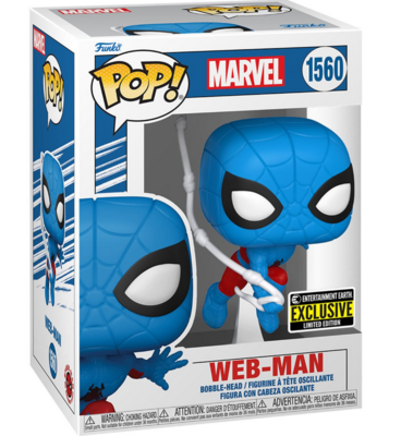 Funko Pop! Web-Man Spider-Man #1560 (caja con detalle)
