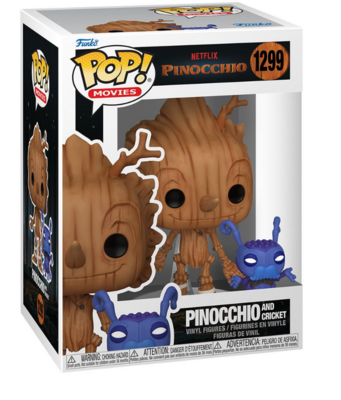 Funko Pop! Pinocho y cricket #1299 (netflix)