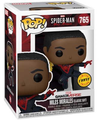 Funko Pop! Spider-Man Miles Morales Classic Suit Chase #765