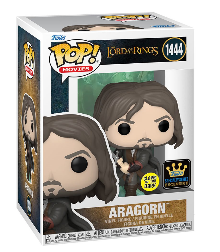 Funko Pop Aragorn #1444 Gitd - El Señor de los Anillos