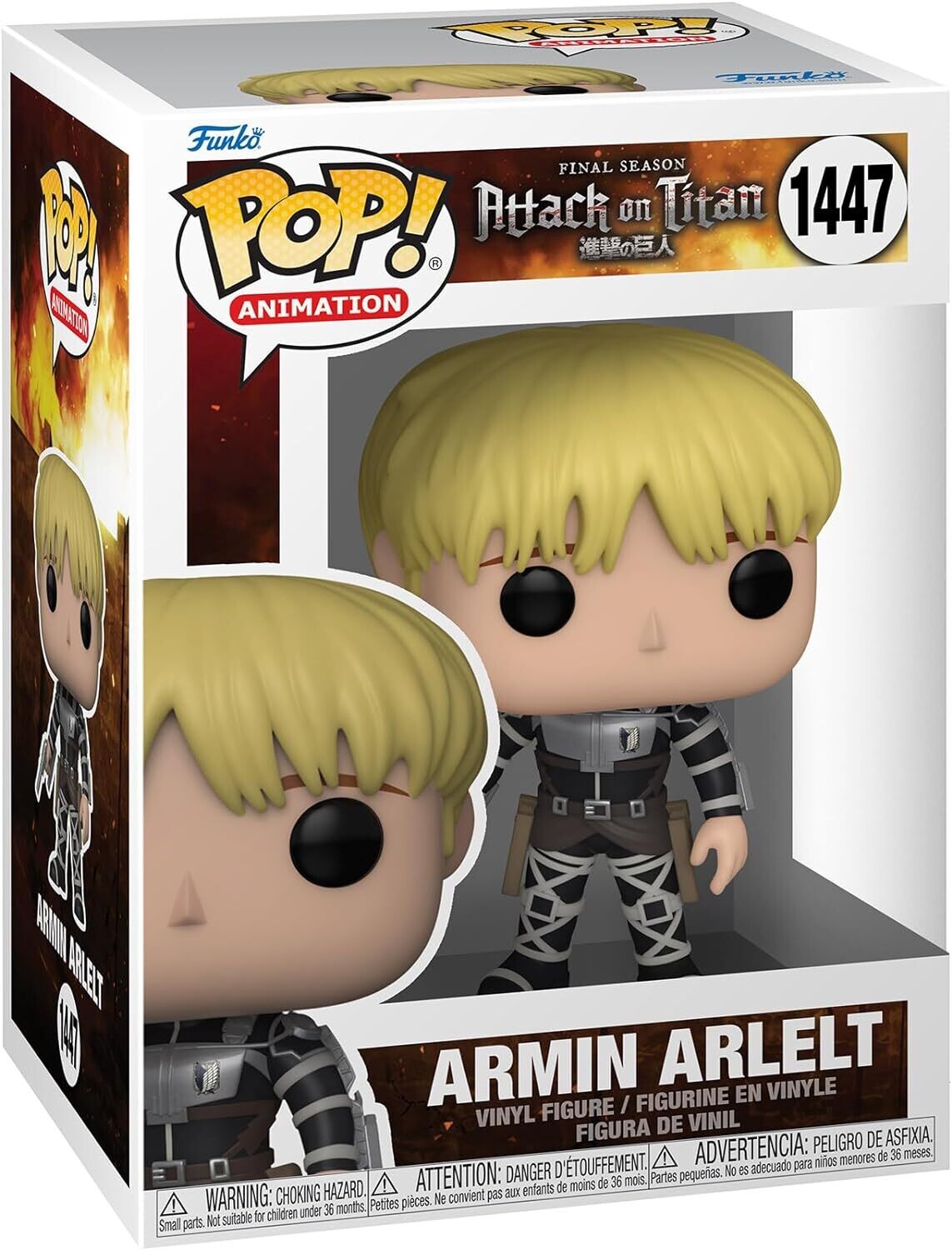 Funko Pop! Armin Arlelt - Attack on Titan
