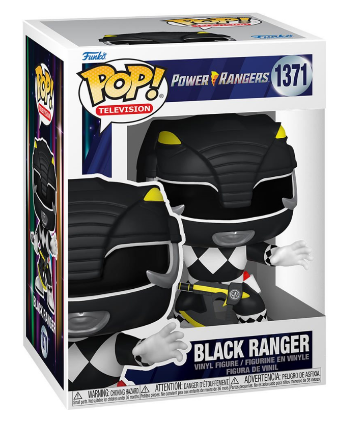 Funko Pop! Power Ranger Negro Black Ranger - Mighty Morphin Power Rangers