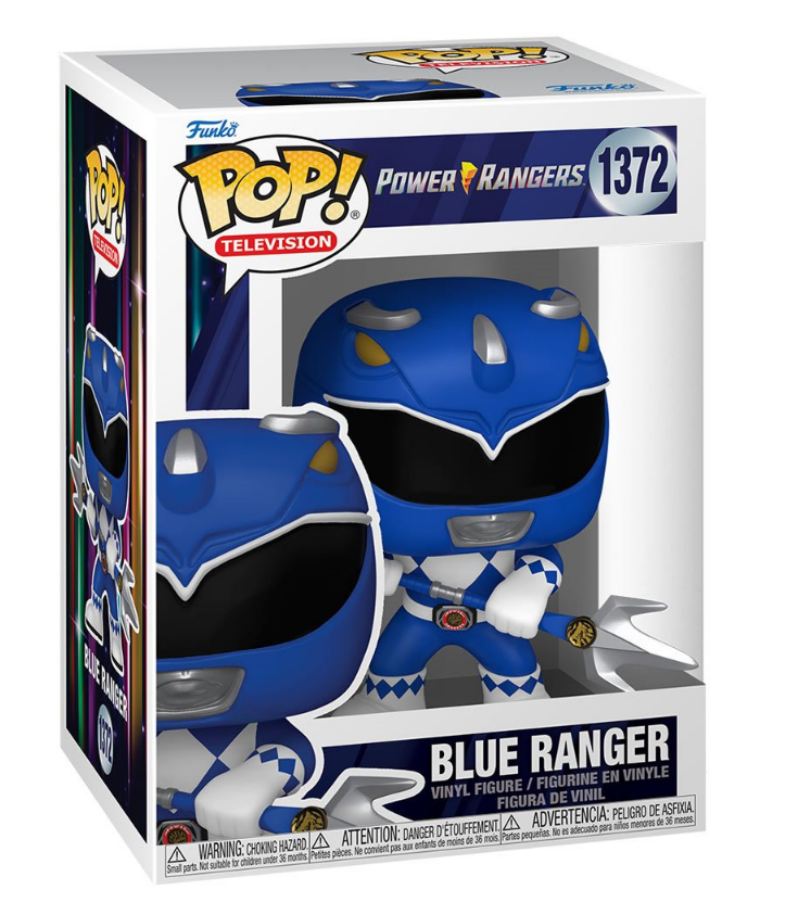 Funko Pop Power Ranger Azul Blue Ranger - Mighty Morphin Power Rangers