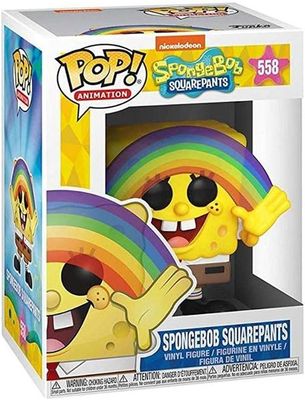 Funko Pop! Bob Esponja con arcoíris #558