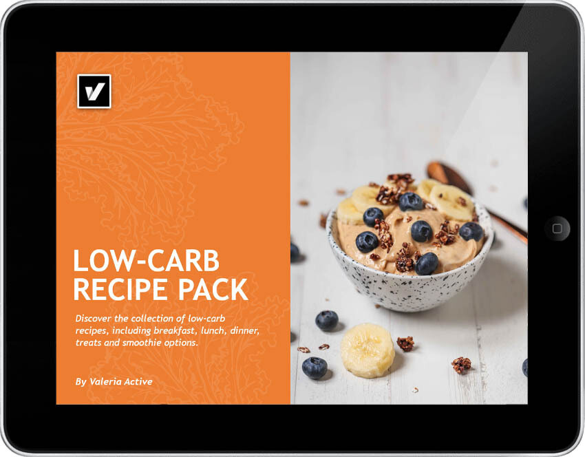 Low-Carb Recipe Pack - English