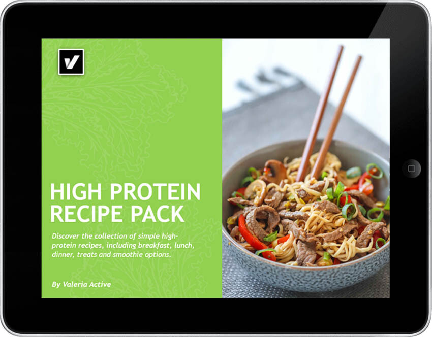 High Protein Recipe Pack - English