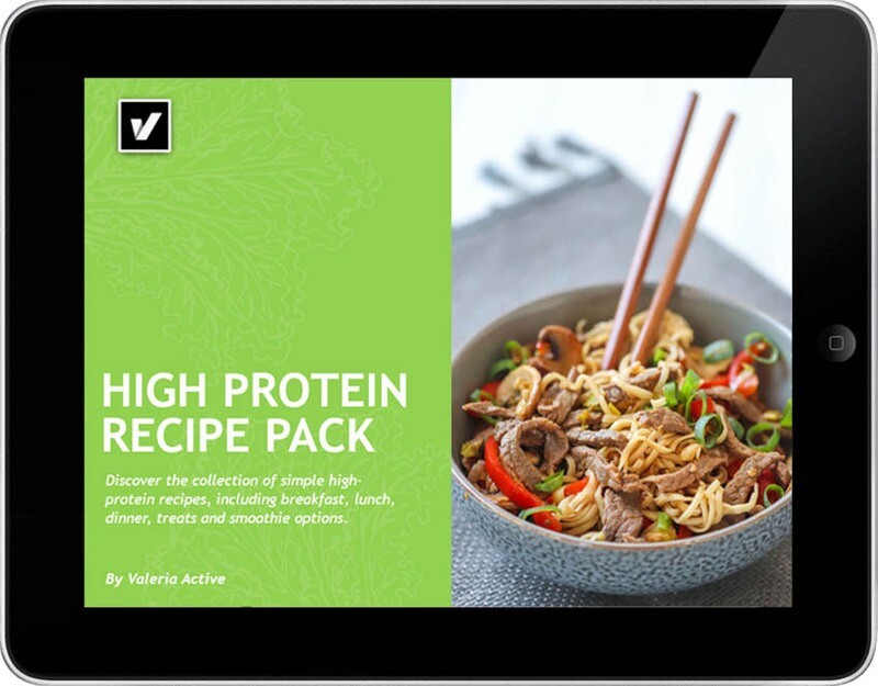High Protein Recipe Pack - English