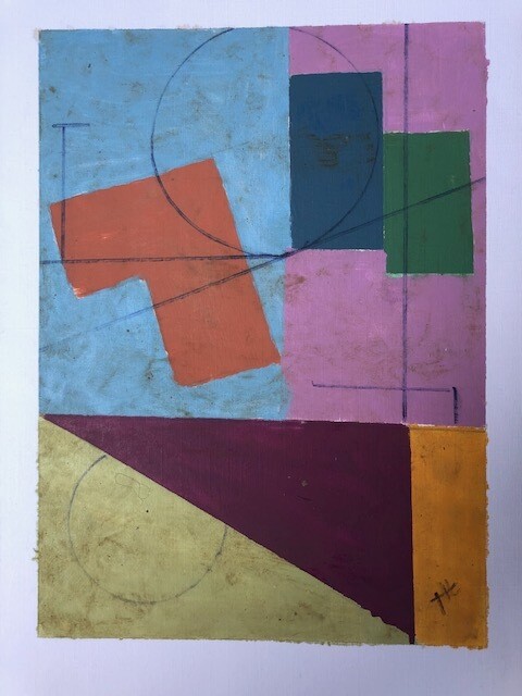 Oil on paper 11 x 14