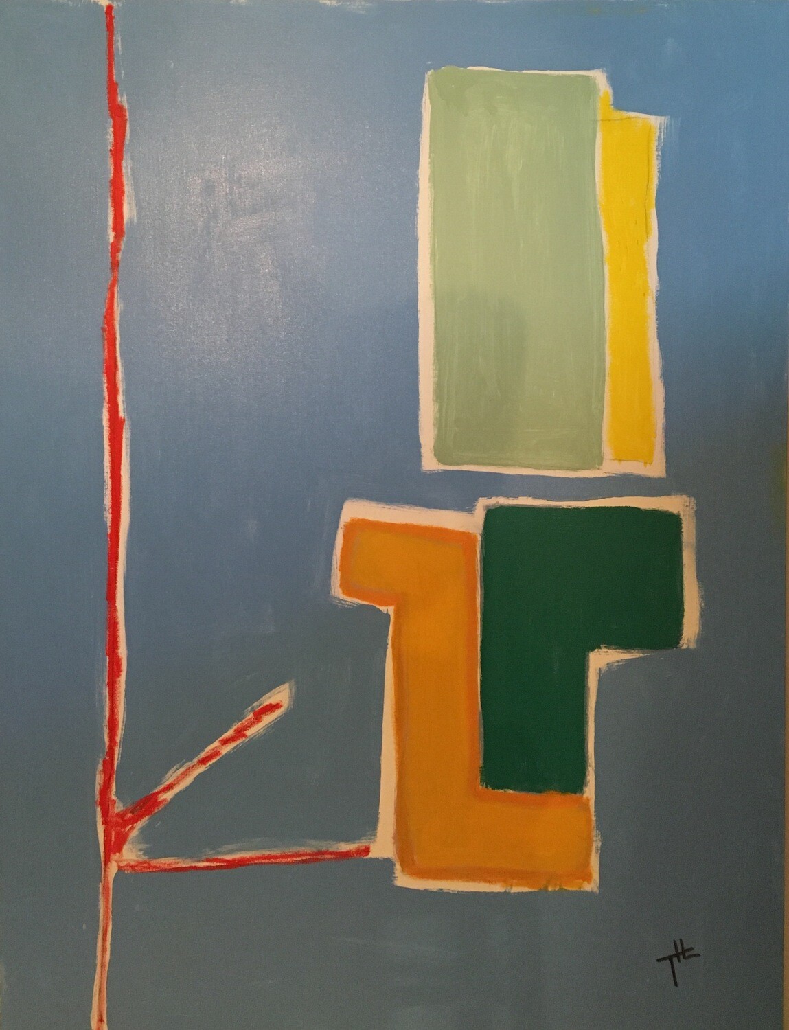 Oil on canvas 36 x 48