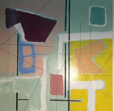 Oil on canvas 36 x 36