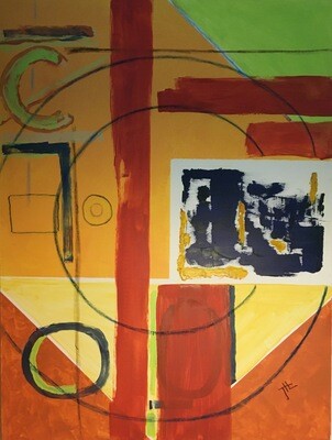 Oil on canvas 36 x 48
