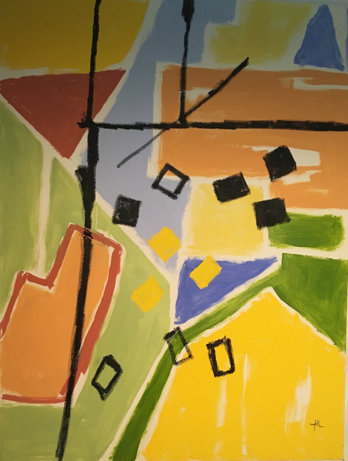 Oil on Canvas 36 x 48