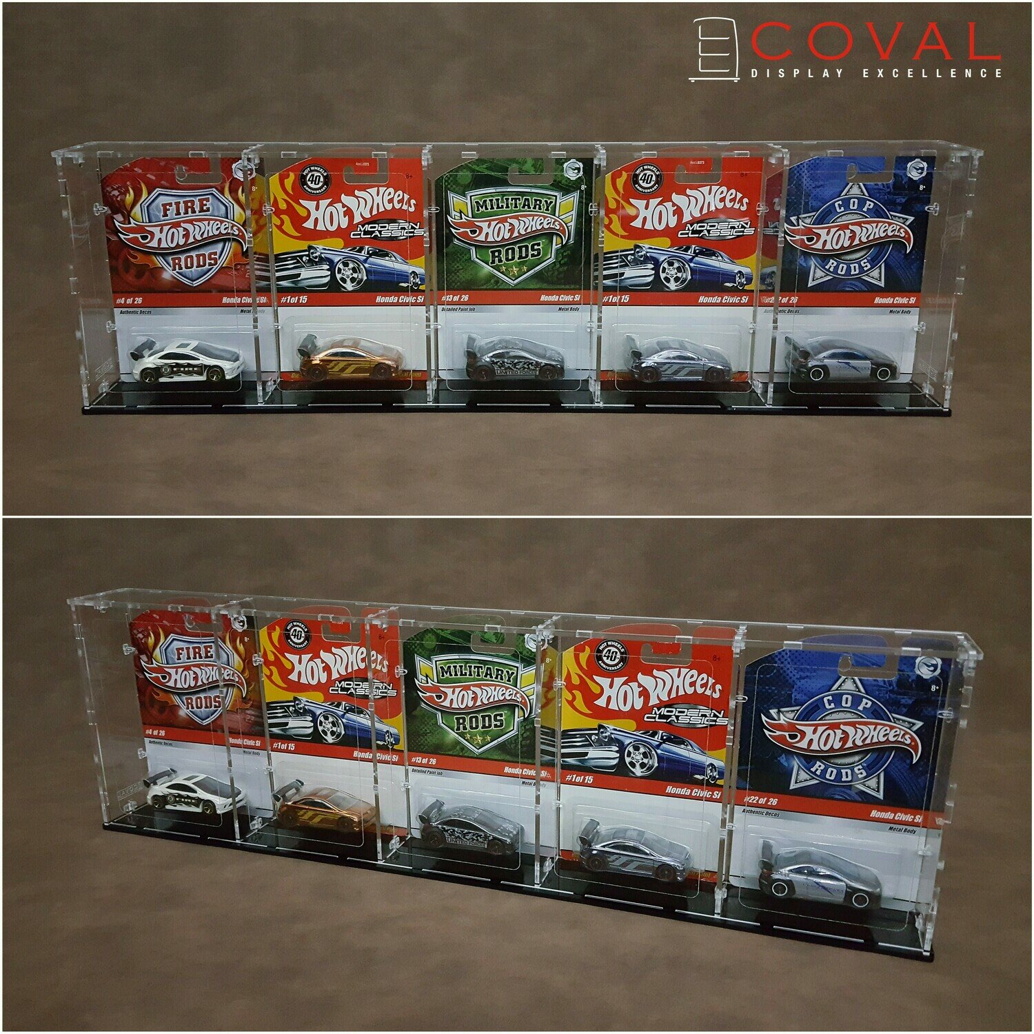 COVAL HRC202 Single Carded Display 2 x 2 Layout