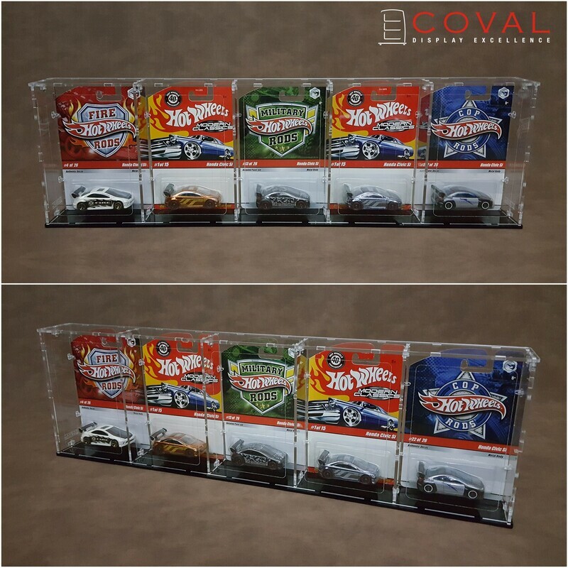Multi Carded Hot Wheels Display Cases