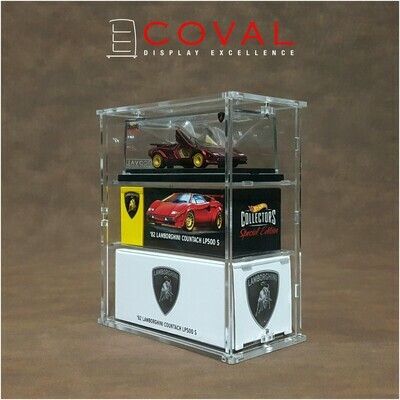 SLC-103 Acrylic Cabinet for Hot Wheels RLC Boxed Car - 3 Layers