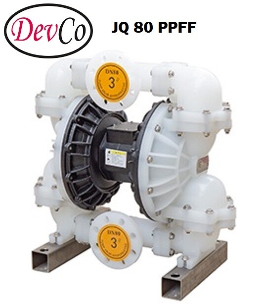Diaphragm Pump JQ 80 PPFF Pompa Diafragma Devco 3"