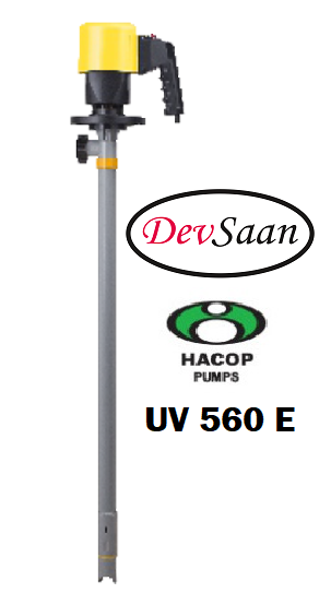 Drum Pump Polypropylene UV 560 E Pompa Drum