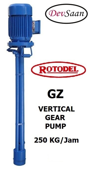 Vertical Gear Pump GZ-050 Pompa Roda Gigi