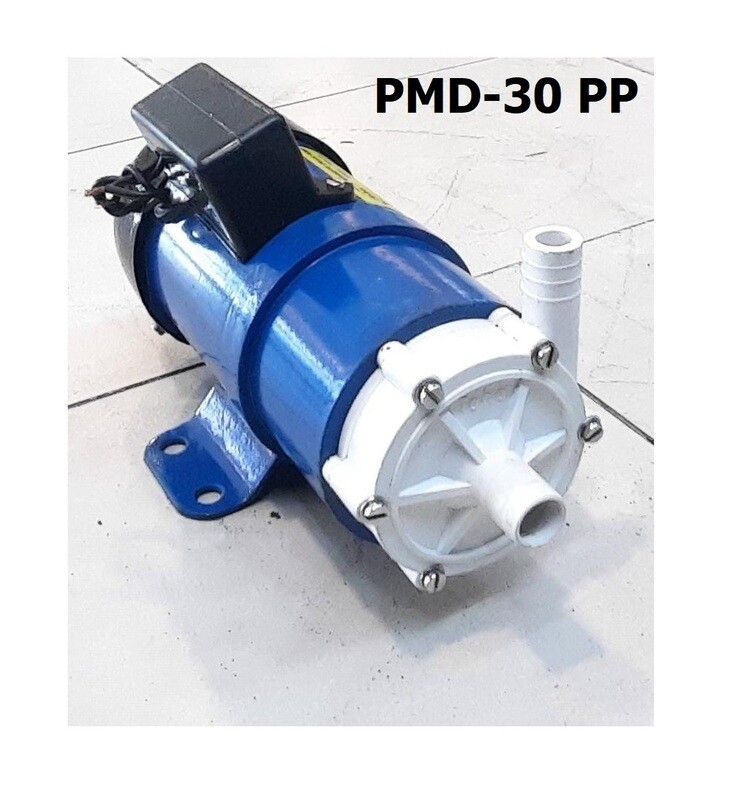 Polypropylene Magnetic Drive Pump PMD-30 Pompa Magnetik
