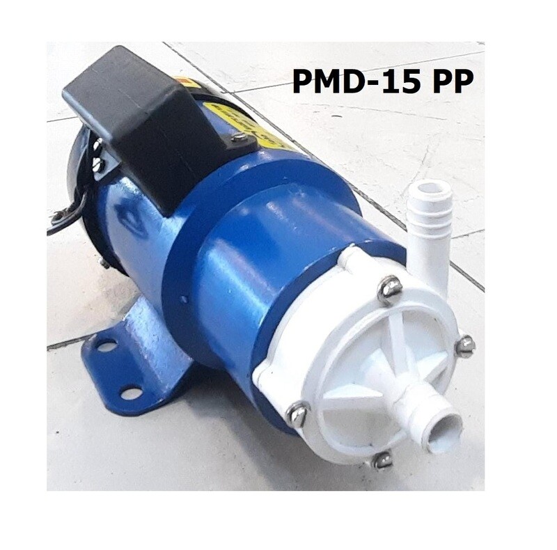 Polypropylene Magnetic Drive Pump PMD-15 Pompa Magnetik