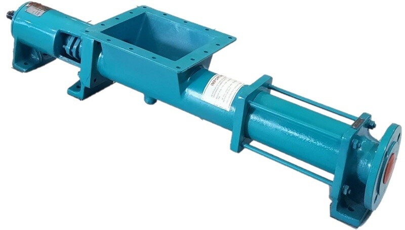 Pompa Ulir WM - Tool Steel Natural Rubber &#39;A&#39; - Single Stage Hopper Screw Pump