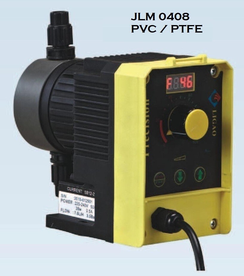 Pompa Dosing Solenoid JLM 0408 PVC Diaphragm Metering Pump