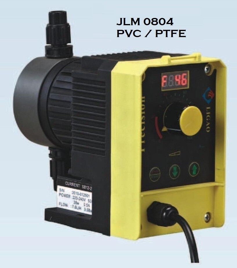Pompa Dosing Solenoid JLM 0804 PVC Diaphragm Metering Pump