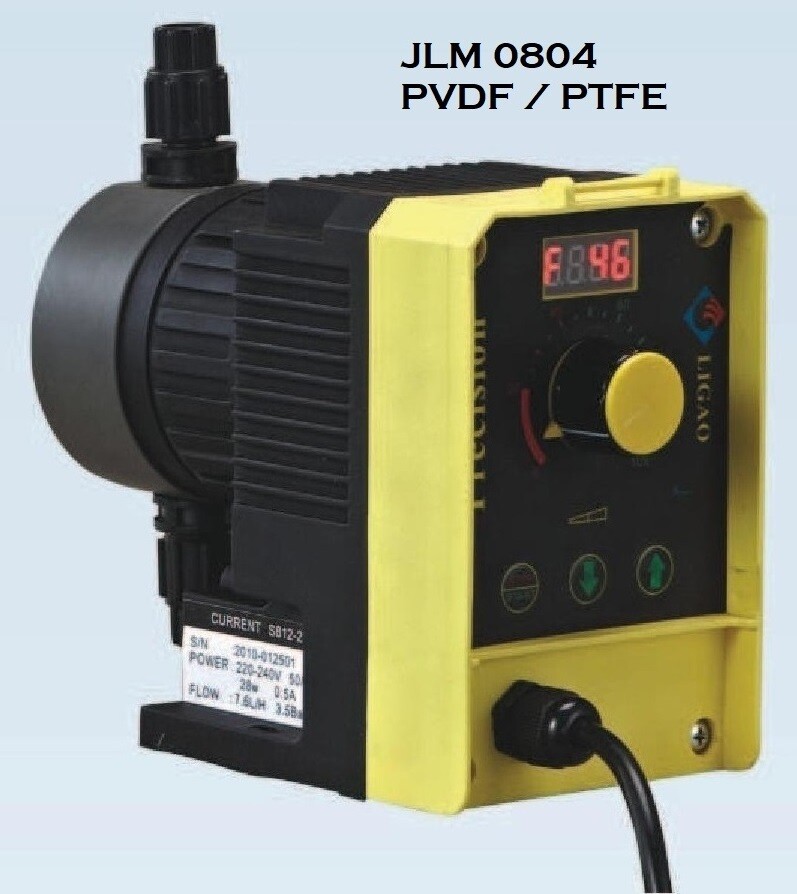 Pompa Dosing Solenoid JLM 0804 PVDF Diaphragm Metering Pump