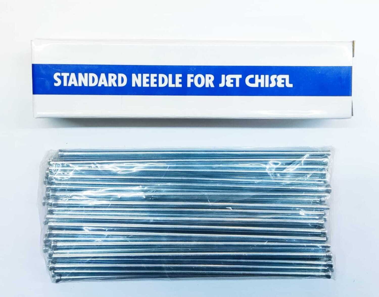 Spare Needles for Jet Chisel - 4 Ø x 180 mm Flat