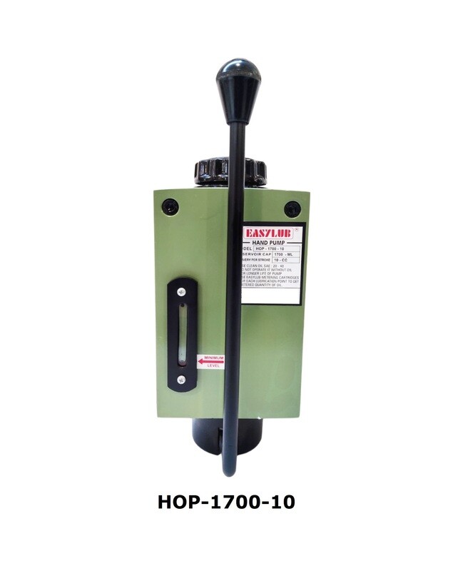 Lubrication Oil Pump HOP-1700-10 Pompa Oli Manual