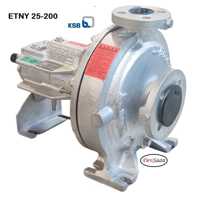 Thermic Fluid Pump Etanorm SYT ETNY 040-025-200 Pompa Sentrifugal Oli Panas