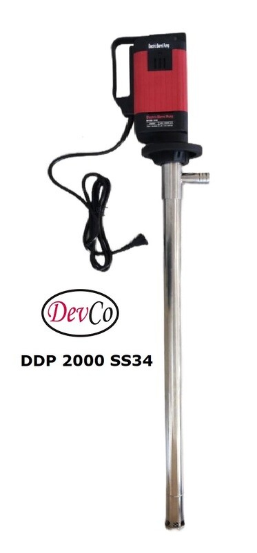 Drum Pump SS-304 DDP 2000 SS34 Pompa Drum