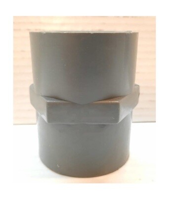 Polypropylene Threaded Coupling 1.5&quot;