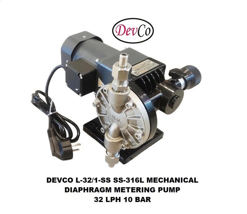 Pompa Dosing L-32-1-SS Mechanical Diaphragm Metering Pump