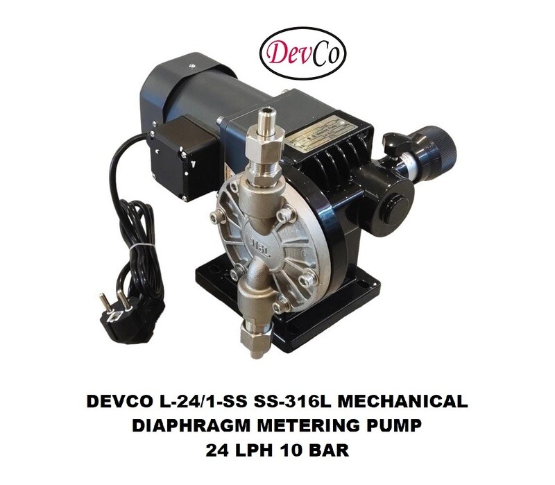Pompa Dosing L-24-1-SS Mechanical Diaphragm Metering Pump
