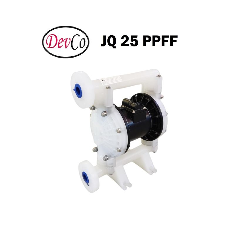 Diaphragm Pump JQ 25 PPFF Pompa Diafragma Devco 1&quot; Flange